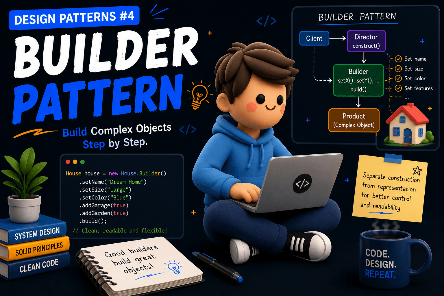 Design Patterns #4: Builder Pattern